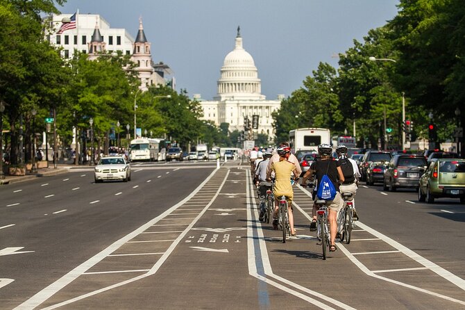 2 Hour Guided Bike Tour of Capitol Hill - Washington Monument and Grant Memorial: Icon Views With a Calm Pace