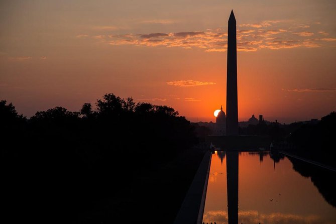 3-4 Hour Private DC City Moonlight Tour by Van - National Mall ride: Smithsonian lights and a Washington Monument view