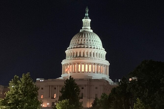3- Hour Private Customizable Moonlight Washington DC Tour - The Drive-By Intro: Capitol, Supreme Court, And Pennsylvania Avenue
