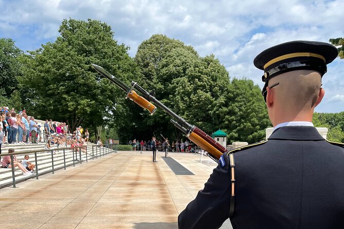 Arlington Cemetery: Kennedy Memorials & Changing of Guard Walking - Space Shuttle Challenger Memorial: honoring losses and noticing how memory is built