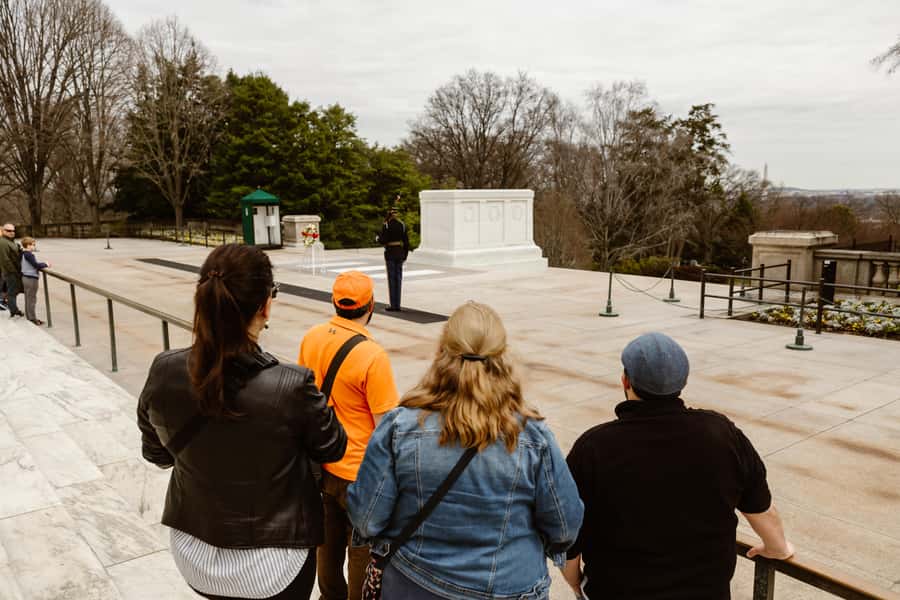 Arlington Cemetery: Kennedy Memorials & Changing of Guard - The Changing of the Guard at the Tomb of the Unknown Soldier