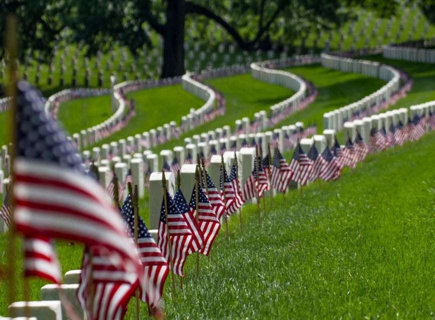 Arlington Cemetery with Changing of the Guard & Tomb Unknown - Starting Point at 800 Pennsylvania Ave NW, and what to do first