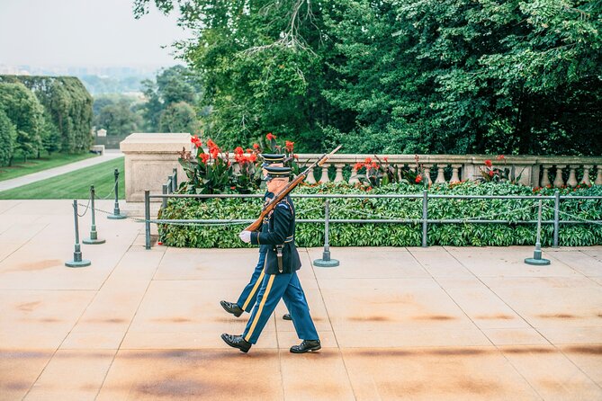 Arlington National Cemetery Walking Tour & Changing of the Guards - JFK grave stop: Seeing the Kennedy family burial grounds