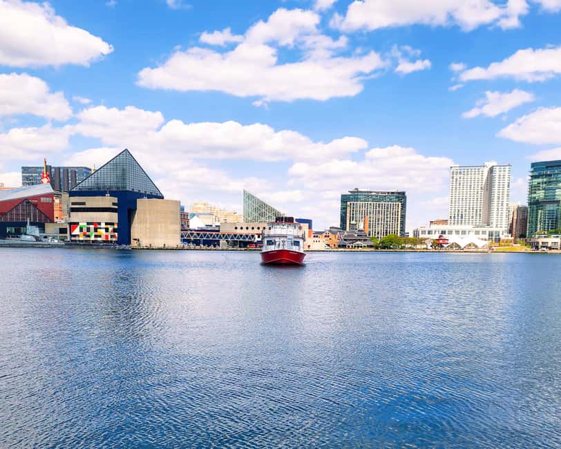 Baltimore: Inner Harbor Sightseeing Cruise - Inner Harbor views you’ll actually recognize: U.S.S. Constellation, Aquarium, Domino Sugar