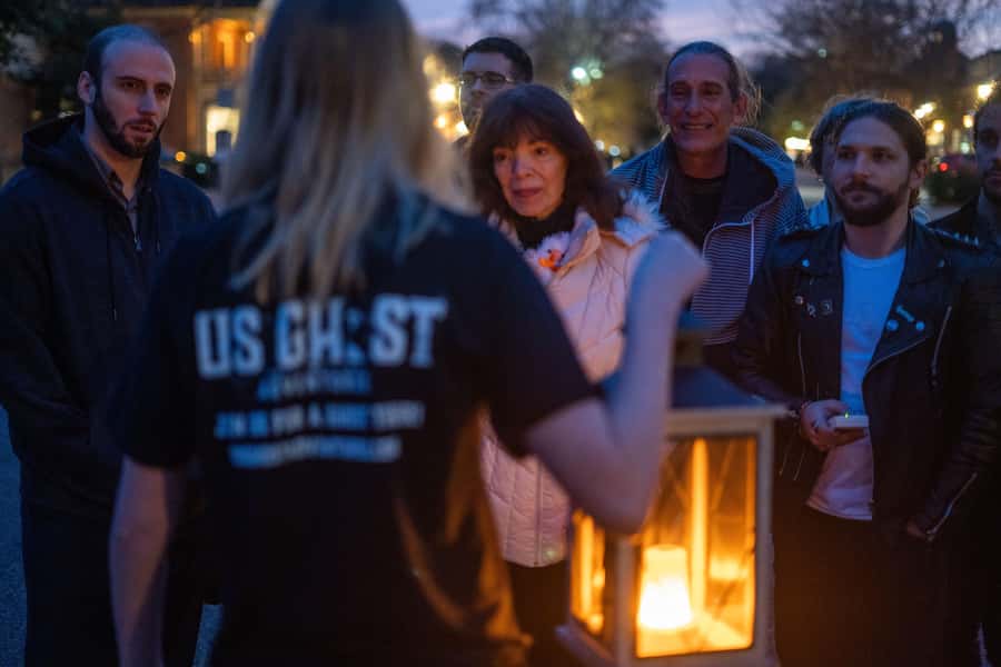 Baltimore: Raven's Revenge Walking Ghost Tour - Guide energy and group vibe, from Bruce to Spirited Nan