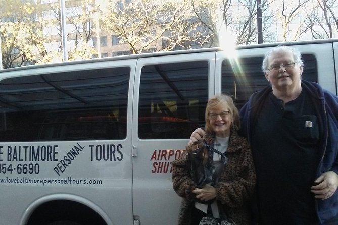 Baltimore's Cruise ship Tour-shuttle service - The 90-minute neighborhood history tour: what you should look for