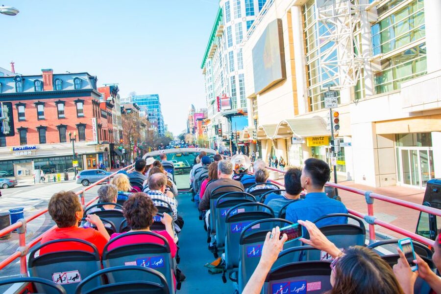 Best of DC: Hop-on Hop-off Bus Tour & Night Tour (Save 40%) - Audio Commentary and the Big Bus App: Helpful with One Minor Quirk