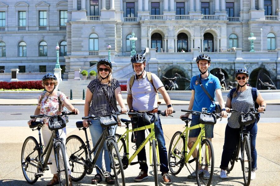 Bike Tour: Capitol Hill, Lincoln Memorial, National Mall - How a 7 Mile, Two Hour Tour Keeps DC Simple