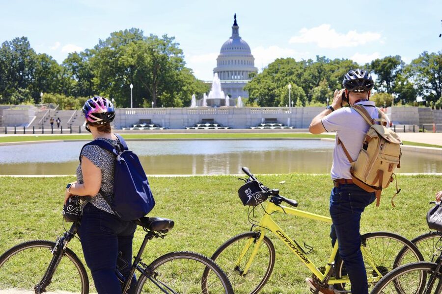 Bike Tour: Capitol Hill, Lincoln Memorial, National Mall - Lincoln Memorial and the Big Monument Moments