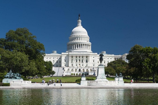 Capitol Hill & US Capitol Entry, DC Bus Tour, Arlington Cemetery - What you actually get at the U.S. Capitol, including Rotunda and Crypt