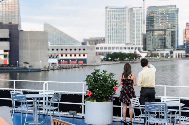 City Cruises Baltimore: Brunch, Lunch, or Dinner Cruise - DJ, Games, and the Social Energy on Deck