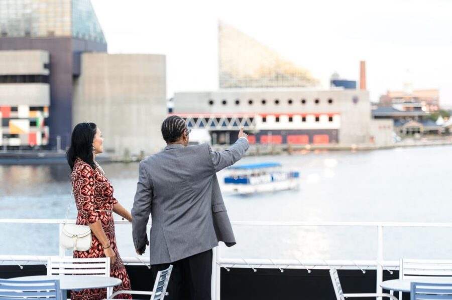 City Cruises Baltimore: Dinner & Dance Harbor Cruise - Spirit of Baltimore: the dinner cruise that turns Baltimore into your backdrop