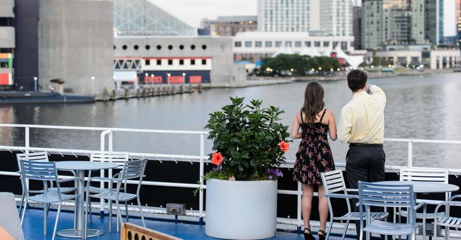 City Cruises Baltimore: Dinner & Dance Harbor Cruise - How the 3-hour cruise plays out, start to finish at Light Street