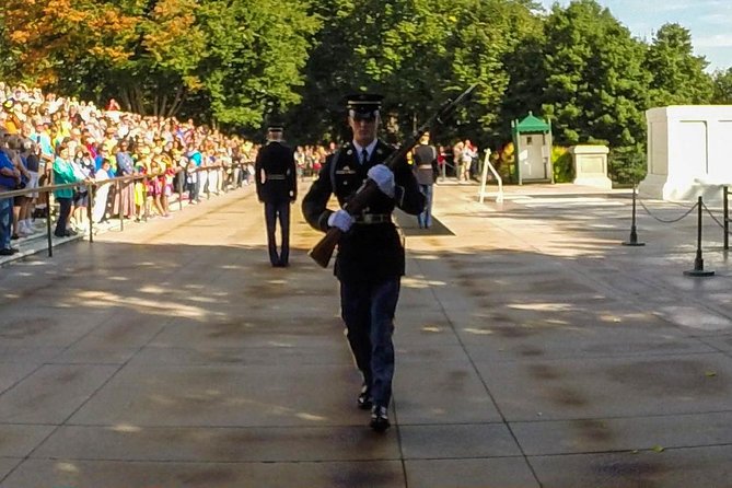Day or Night National Mall Bus Tour with Arlington Cemetery Walk - White House and U.S. Capitol: great views, short stops, real trade-offs