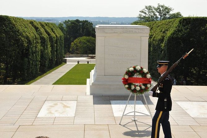 Day or Night National Mall Bus Tour with Arlington Cemetery Walk - Vietnam Veterans Memorial: the reflective part of the route