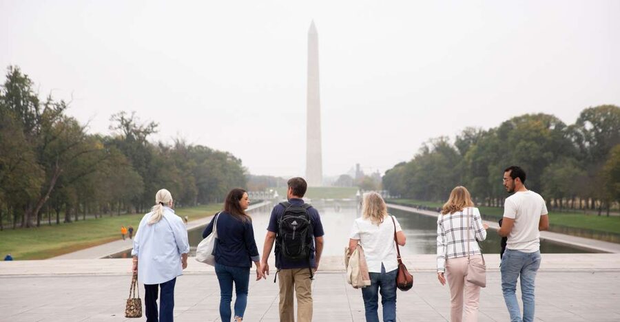 DC: Guided National Mall Tour & Washington Monument Ticket - Martin Luther King Jr. Memorial and the Korean War Memorial: Meaning Through Layout