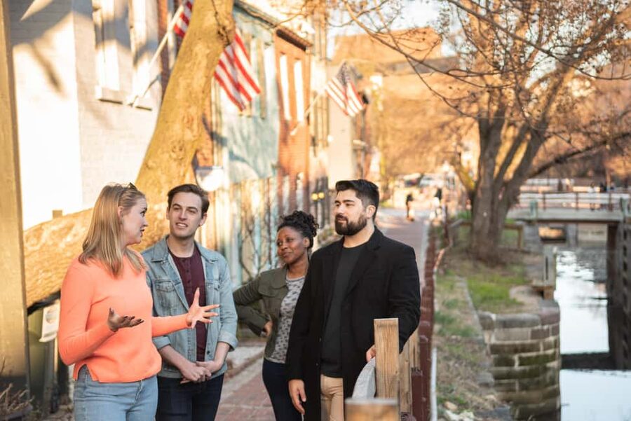 DC: Historic Georgetown History & Architecture 2 Hour Tour - Starting at C&O Canal Lock 3, then Georgetown’s “other” Washington