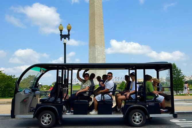 DC Monuments Day or Night American History Electric Cart Tour - How the 2-hour cart route starts and stays efficient
