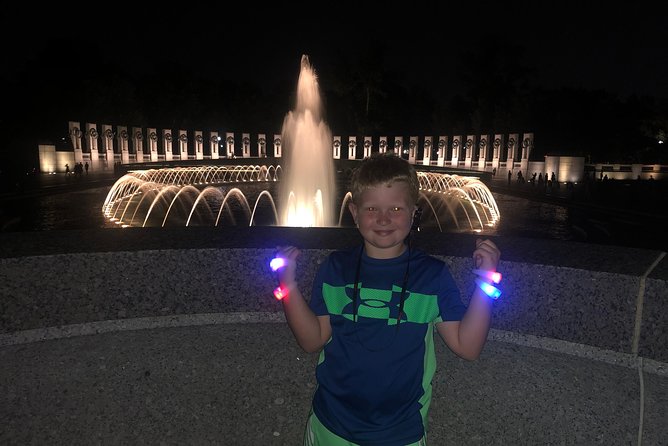 DC Night Tour With Magic LED- Pick Up/Drop, Snacks, LED Bracelets - FAQ