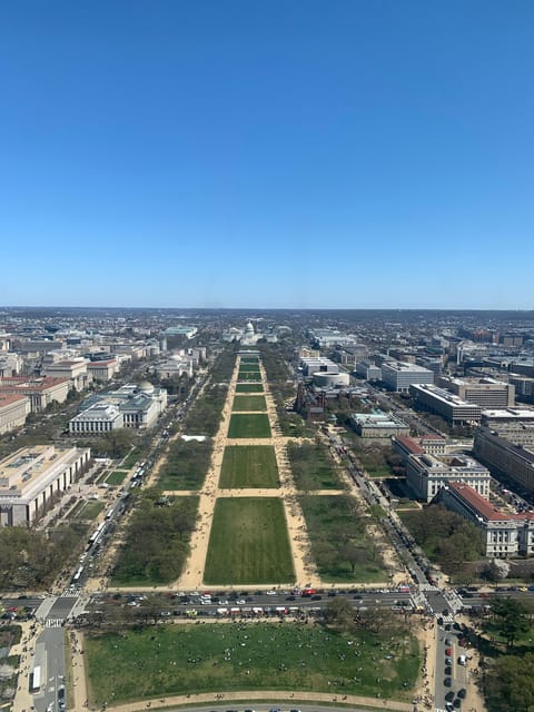 DC: Washington Monument Direct Entry with Guidebook - Elevator ride up, then views that put DC in one picture