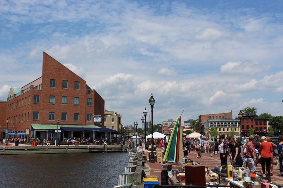 Discover Baltimore: Fells Point Culinary Food Tour - Photo stop and waterfront atmosphere: small pauses, big payoff