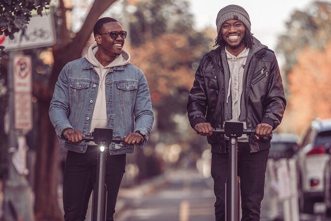 Electric Scooter Rental in Washington DC - Memorials and the White House area, without the endurance tax