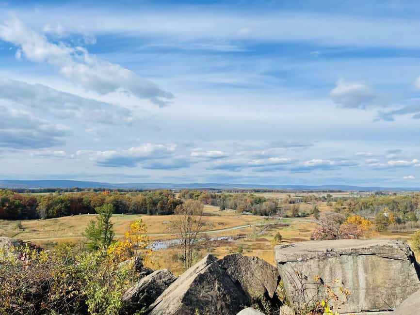 From DC: Gettysburg National Military Park Full-Day Trip - Sunrise pickup, then a comfortable ride to Gettysburg