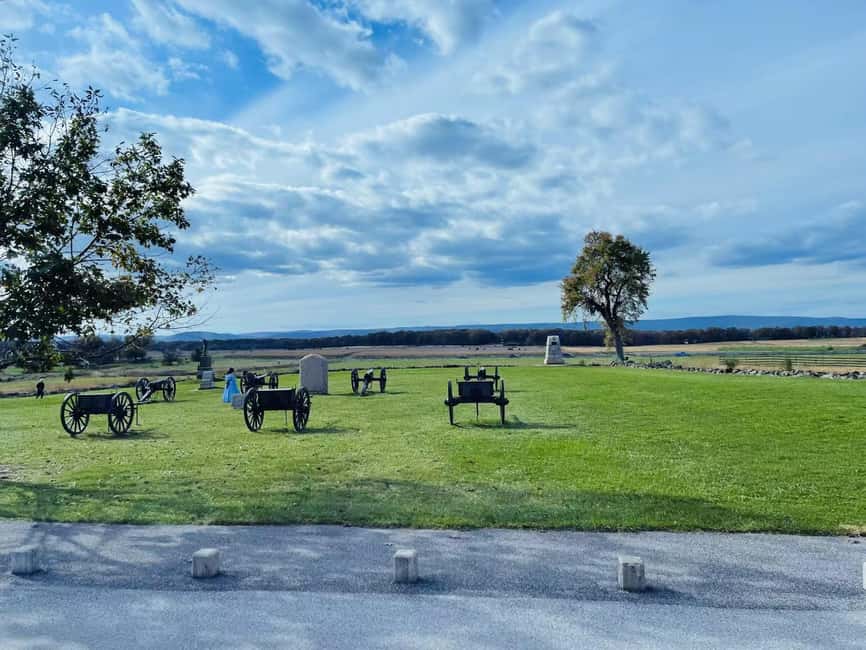 From DC: Gettysburg National Military Park Full-Day Trip - The battlefield walk: where the guide turns monuments into meaning
