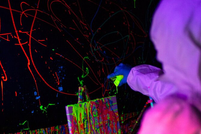 Glow in the Dark Splatter Paint Experience - Price and Value: Why $40 Works Better Than It Sounds