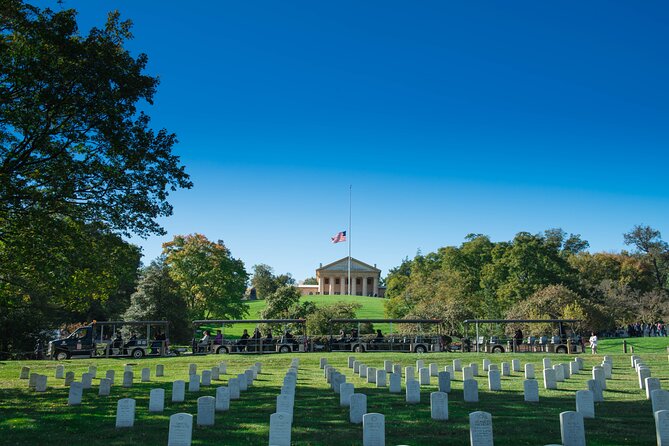 Hop-On Hop-Off 21 Stop Trolley Tour + Arlington Cemetery Tour - Spy Museum stop: a fun break from the monuments