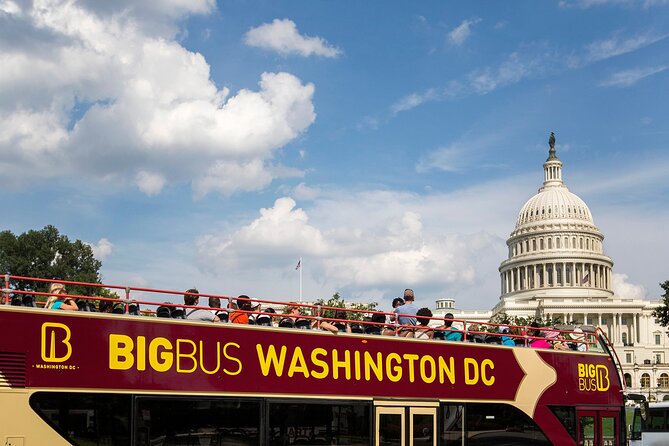 Hop-on Hop-off Sightseeing Tour by Open-top Bus with 18 Stops - Stop-by-stop: 18 landmark stops that shape your DC day