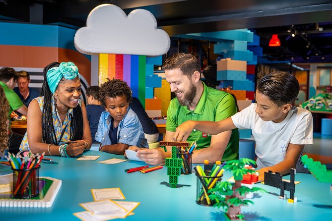 LEGO Discovery Center Washington D.C Admission Ticket - LEGO Discovery Center DC in 12 Zones, About 1.5 Million Bricks