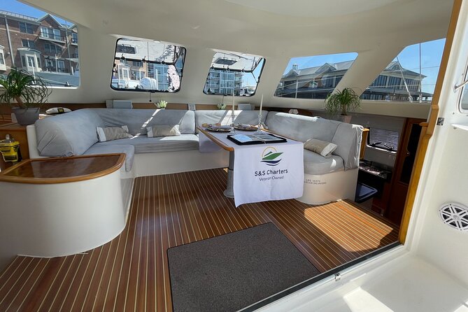 Luxury Catamaran Private Tour Baltimore Harbor - Lady Tiffany at Lighthouse Point: what you board in Baltimore