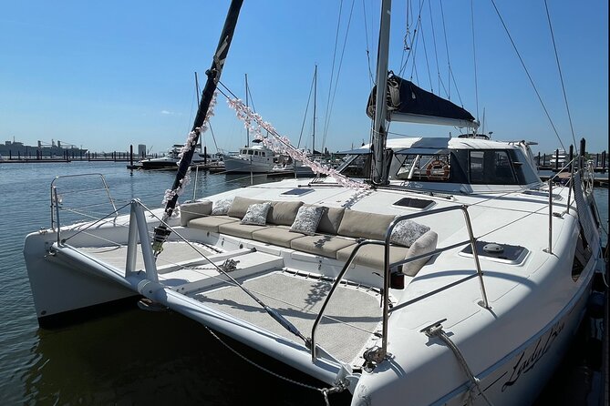 Luxury Catamaran Private Tour Baltimore Harbor - The national monument and historical shrine stop, plus sunset odds