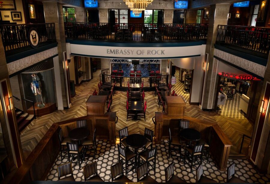 Meal at the Hard Rock Cafe Washington DC - Acoustic Rock (2-course) vs Electric Rock (3-course): pick the package that fits