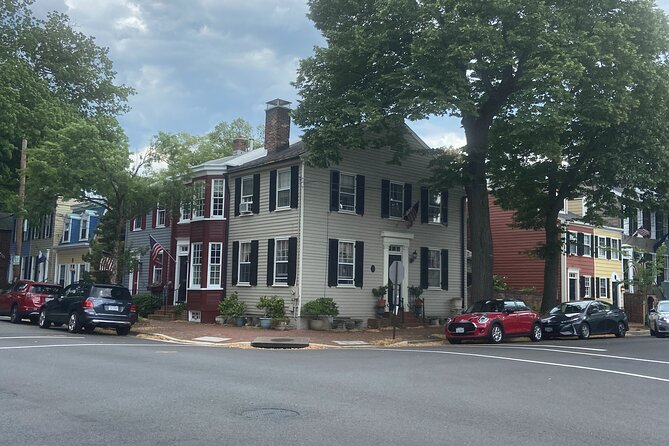 Old Town Alexandria (Entry to Gadsby's Tavern & Christ Church) - The Old Town Alexandria Waterfront, Cobbles, and the Smallest House Detail