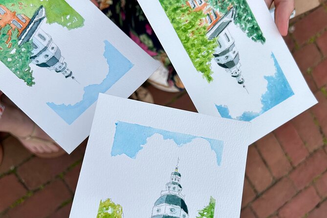 Outdoor Painting Activity with a Local Artist in Annapolis - Timing and the pace: set up, paint, finish, repeat later at home