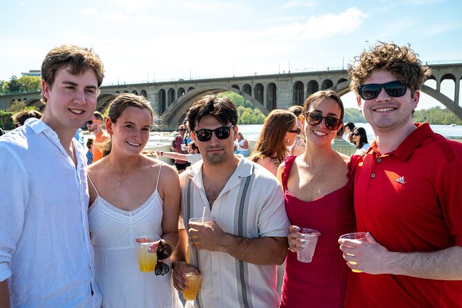 Party Yacht Cruise along Potomac River - Boarding the Double-Decker Boomerang Boat on K Street