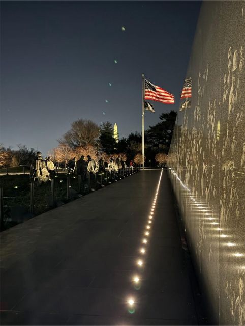 Private DC at Night Tour - MLK and Korean War Veterans Memorials: Remembrance With Purpose