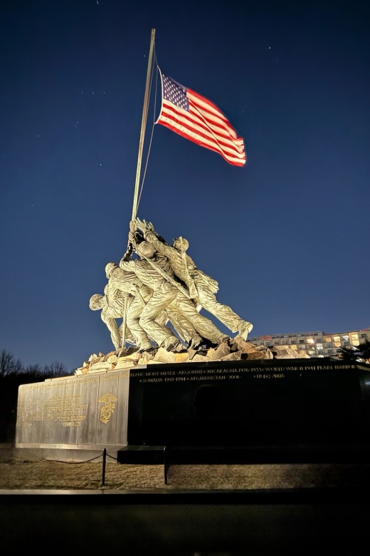 Private DC at Night Tour - Price and Value for a Group of Up to 4