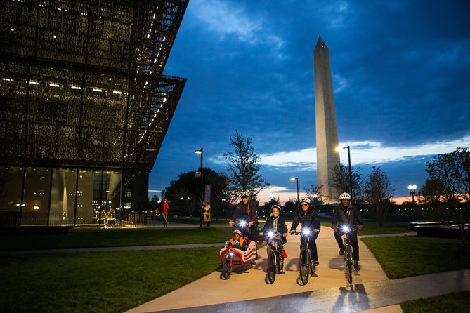 Private DC Monuments at Night Bike Tour - The Setup: Lights, Safety Gear, and Included Bikes