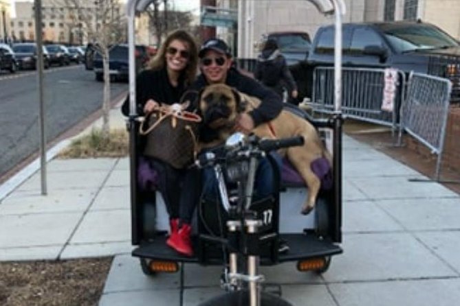 Private Pedicab Tour of DC Monuments and Memorials - Comfort, Photos, and Safety on a Pedicab