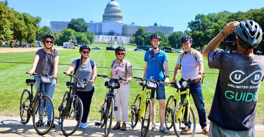Private Washington DC Bike Tour - Where You Start by the US Navy Memorial Plaza