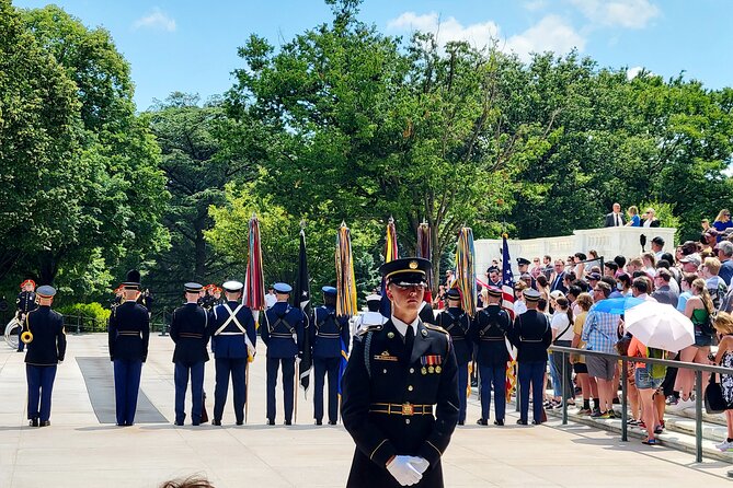 Private Washington DC Tour with Changing of the Guard Ceremony - Arlington National Cemetery, the Changing of the Guard at the Tomb of the Unknown Soldier