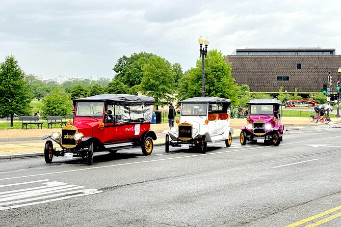 Public or Private DC Moonlight Tour by E-Cart or Vintage Car - Thomas Jefferson Memorial and the Tidal Basin Mood