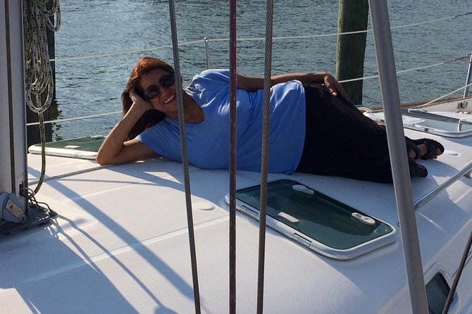 Sailboat Cruise on Chesapeake Bay - The water view that matters most: Cliffs of Calvert