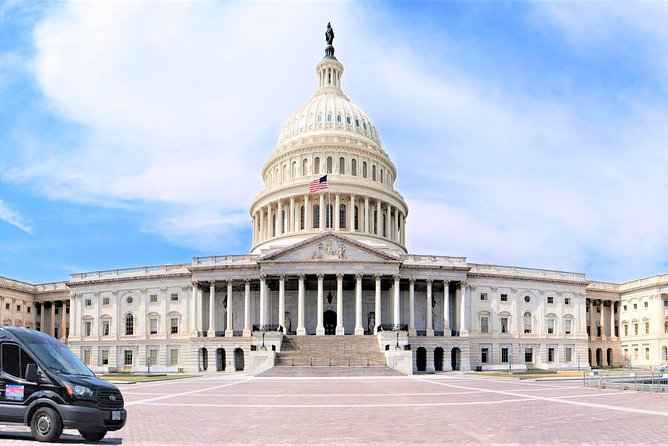 See DC In A Day: Guided Small Group Ultimate Day Tour - Getting to the van: Grand Hyatt pickup and what to expect onboard
