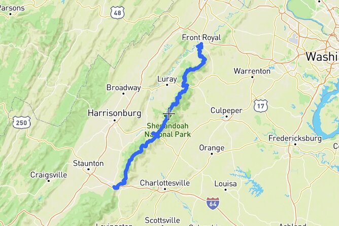 Self-Guided Audio Driving Tour in Shenandoah National Park - Price that works per vehicle, not per person
