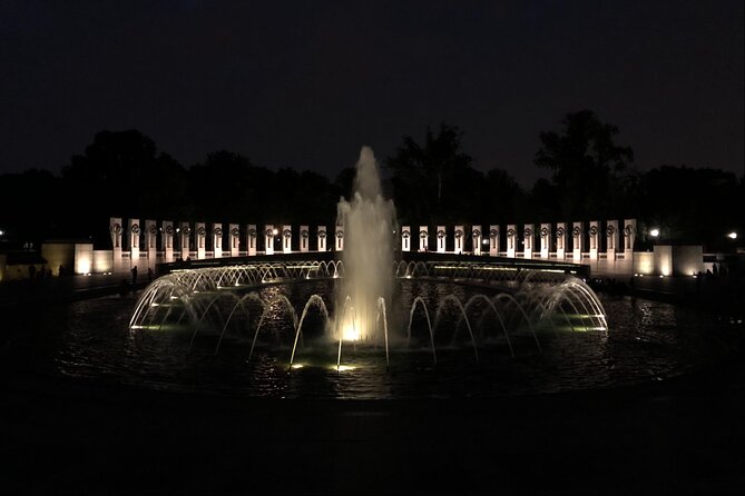 Semi-Private Evening Tour of Washington D.C. - World War II to Washington Monument: The Big Memorial Energy