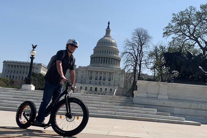 Small Group 5-Hour DC Tour via Electric Scooter for Ages 16+ - Meeting at 325 7th St NW and getting your loop going